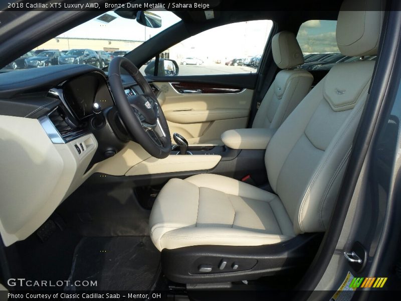 Bronze Dune Metallic / Sahara Beige 2018 Cadillac XT5 Luxury AWD
