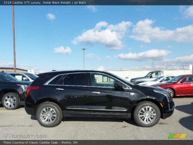 Stellar Black Metallic / Jet Black 2018 Cadillac XT5 Luxury