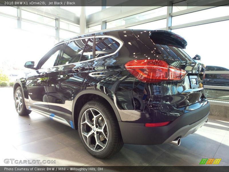 Jet Black / Black 2018 BMW X1 xDrive28i