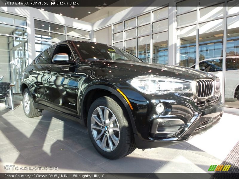 Jet Black / Black 2018 BMW X6 xDrive35i