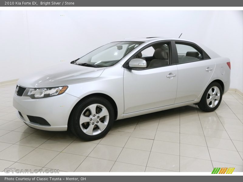 Bright Silver / Stone 2010 Kia Forte EX