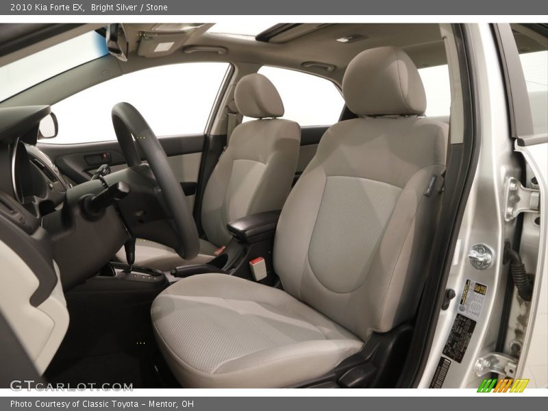 Bright Silver / Stone 2010 Kia Forte EX