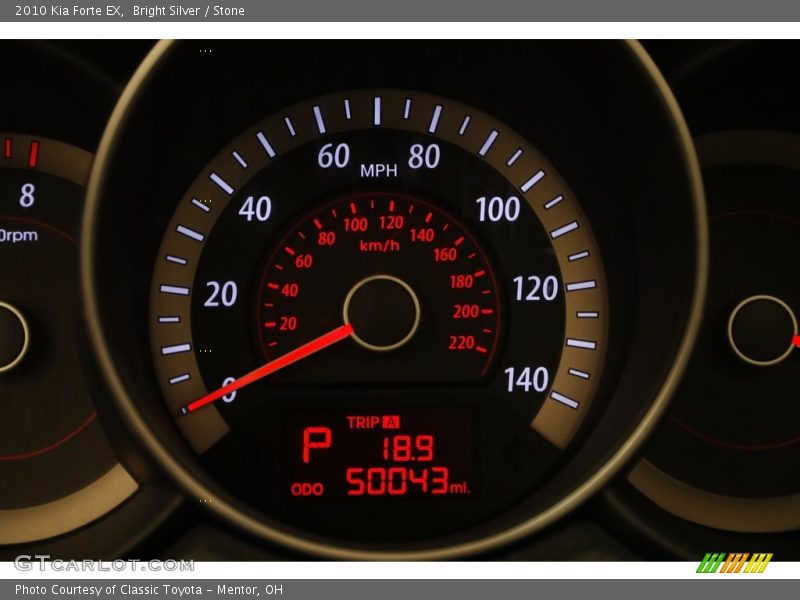 Bright Silver / Stone 2010 Kia Forte EX