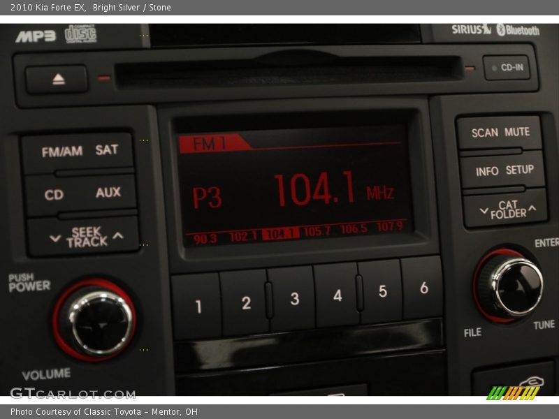 Bright Silver / Stone 2010 Kia Forte EX