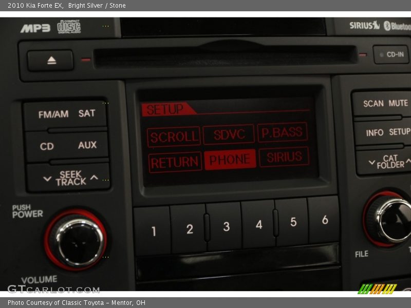 Bright Silver / Stone 2010 Kia Forte EX