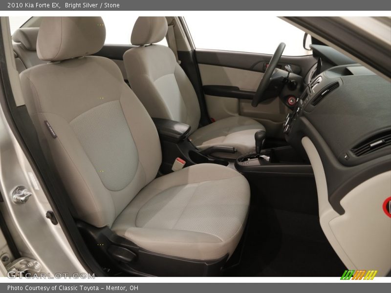 Bright Silver / Stone 2010 Kia Forte EX