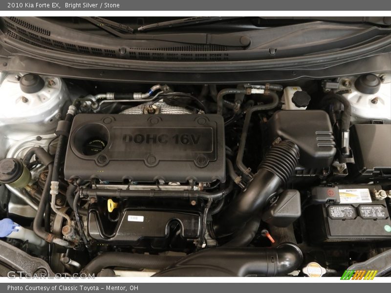 Bright Silver / Stone 2010 Kia Forte EX