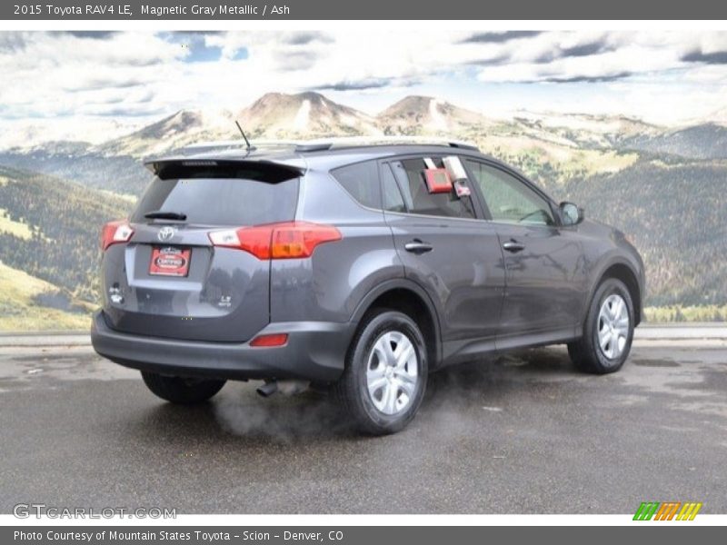 Magnetic Gray Metallic / Ash 2015 Toyota RAV4 LE
