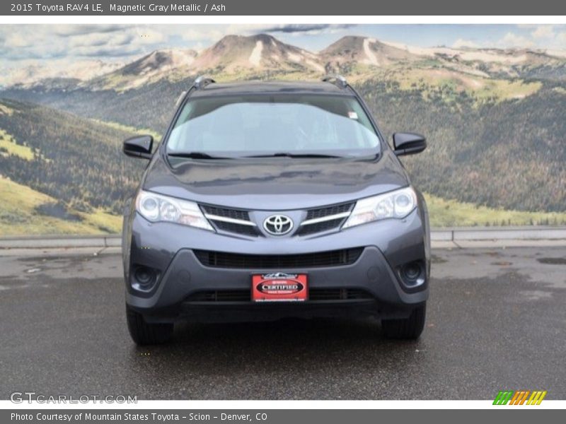 Magnetic Gray Metallic / Ash 2015 Toyota RAV4 LE