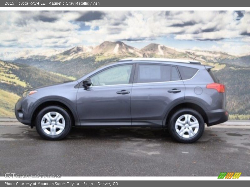 Magnetic Gray Metallic / Ash 2015 Toyota RAV4 LE