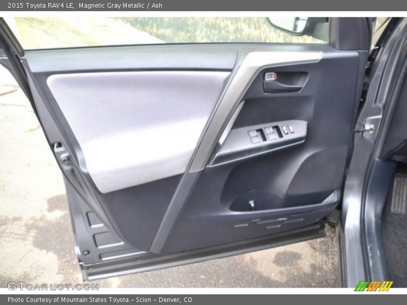 Magnetic Gray Metallic / Ash 2015 Toyota RAV4 LE