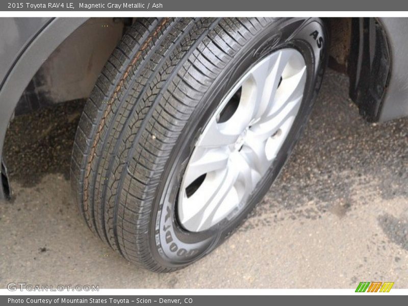 Magnetic Gray Metallic / Ash 2015 Toyota RAV4 LE
