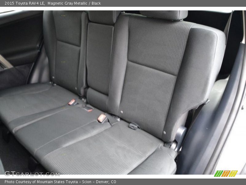 Magnetic Gray Metallic / Black 2015 Toyota RAV4 LE