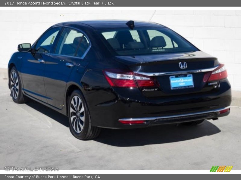 Crystal Black Pearl / Black 2017 Honda Accord Hybrid Sedan