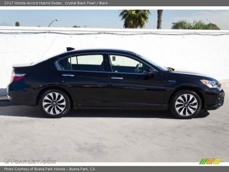Crystal Black Pearl / Black 2017 Honda Accord Hybrid Sedan