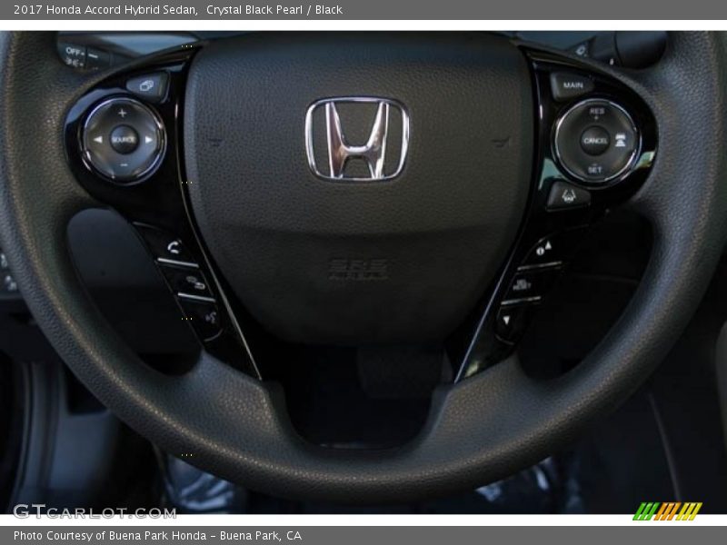 Crystal Black Pearl / Black 2017 Honda Accord Hybrid Sedan