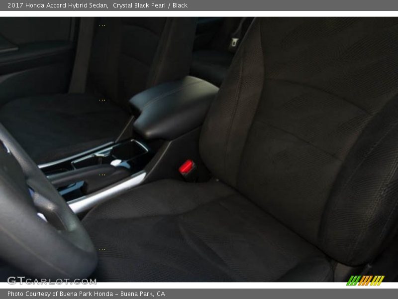Crystal Black Pearl / Black 2017 Honda Accord Hybrid Sedan