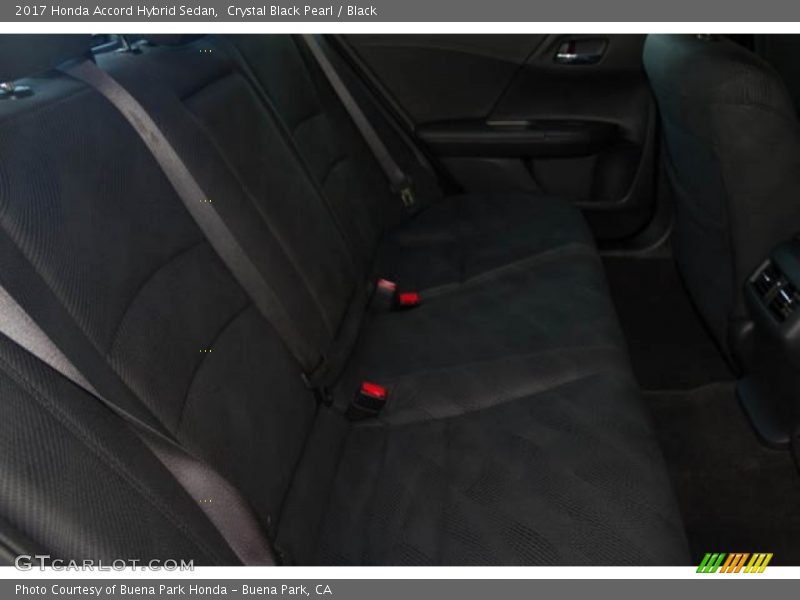 Crystal Black Pearl / Black 2017 Honda Accord Hybrid Sedan