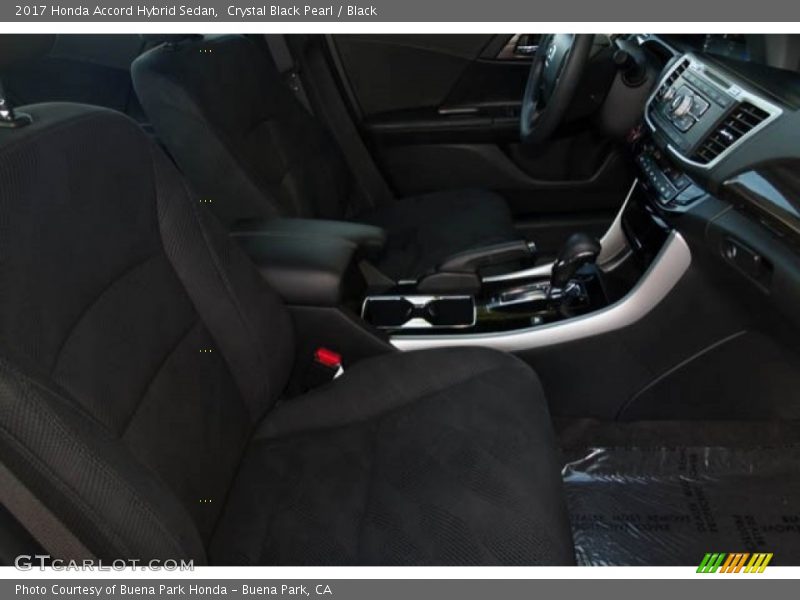 Crystal Black Pearl / Black 2017 Honda Accord Hybrid Sedan