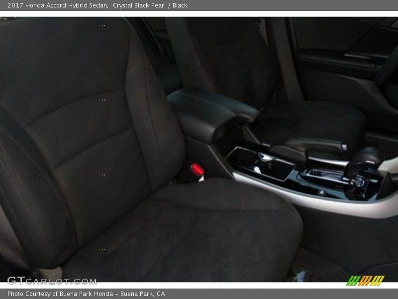 Crystal Black Pearl / Black 2017 Honda Accord Hybrid Sedan