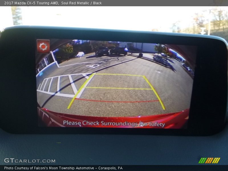 Soul Red Metallic / Black 2017 Mazda CX-5 Touring AWD