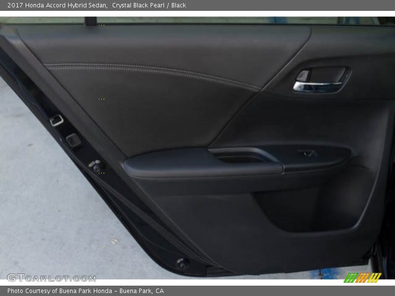 Crystal Black Pearl / Black 2017 Honda Accord Hybrid Sedan