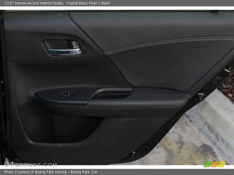 Crystal Black Pearl / Black 2017 Honda Accord Hybrid Sedan