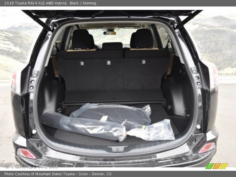  2018 RAV4 XLE AWD Hybrid Trunk