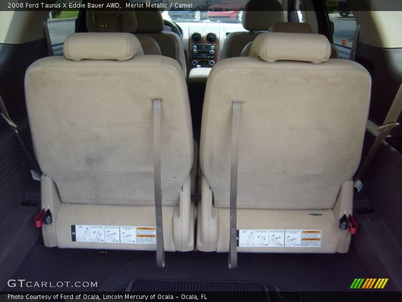 Merlot Metallic / Camel 2008 Ford Taurus X Eddie Bauer AWD