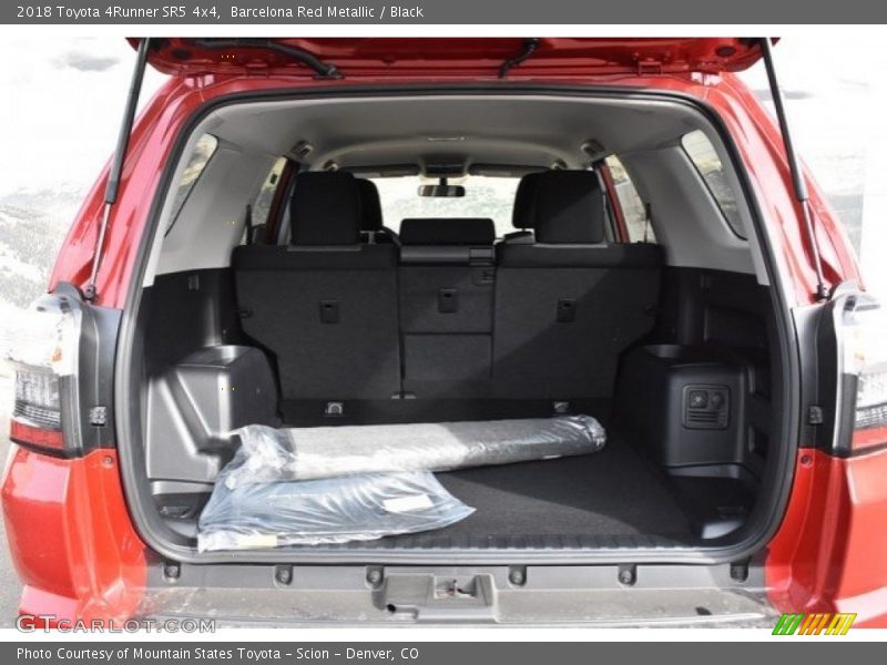 Barcelona Red Metallic / Black 2018 Toyota 4Runner SR5 4x4