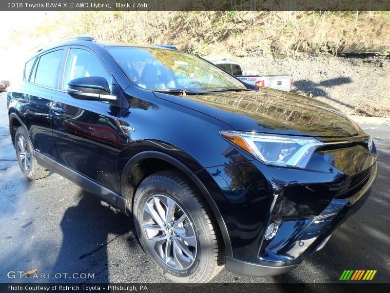 Black / Ash 2018 Toyota RAV4 XLE AWD Hybrid