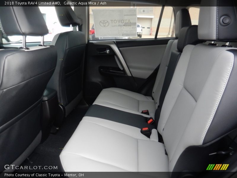 Galactic Aqua Mica / Ash 2018 Toyota RAV4 Limited AWD