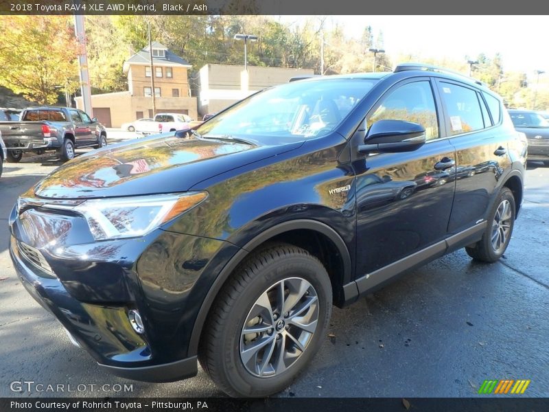 Black / Ash 2018 Toyota RAV4 XLE AWD Hybrid