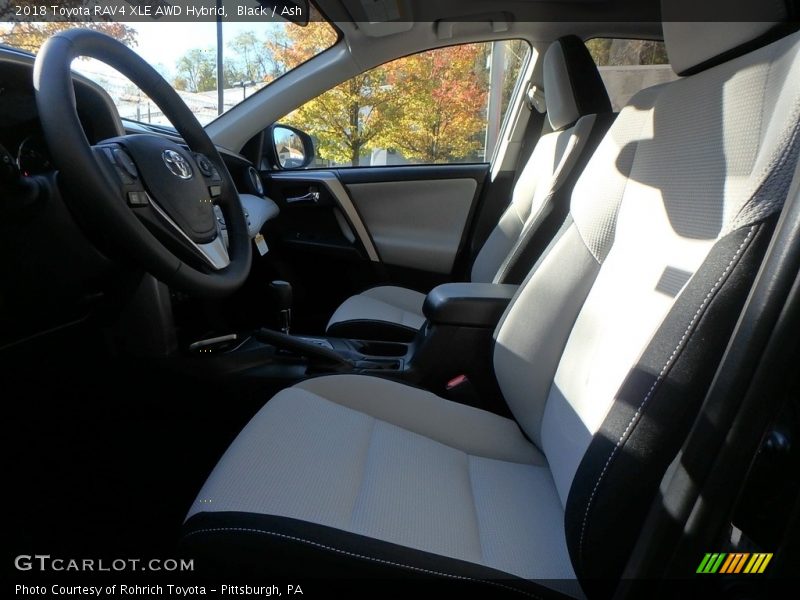 Black / Ash 2018 Toyota RAV4 XLE AWD Hybrid