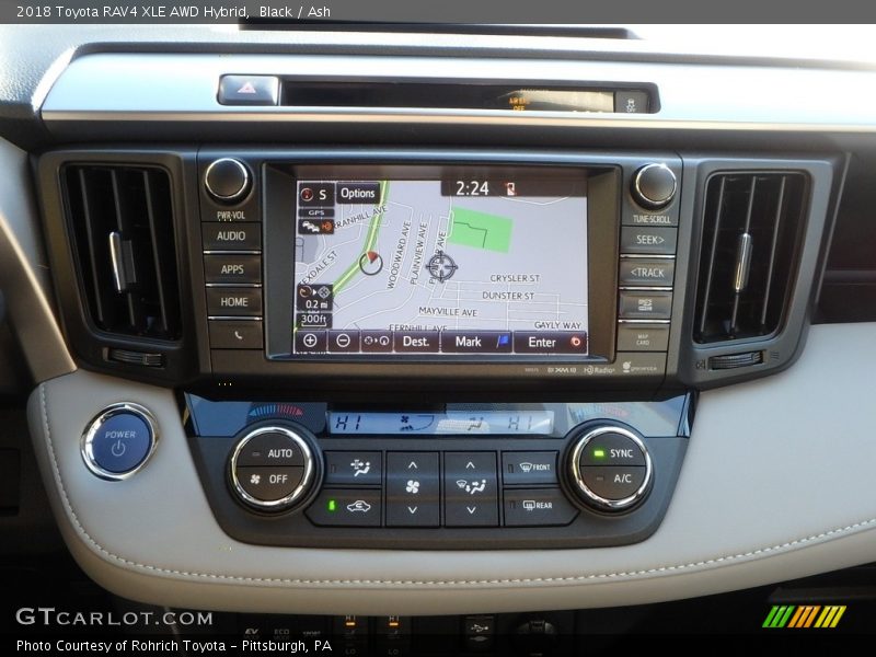 Black / Ash 2018 Toyota RAV4 XLE AWD Hybrid