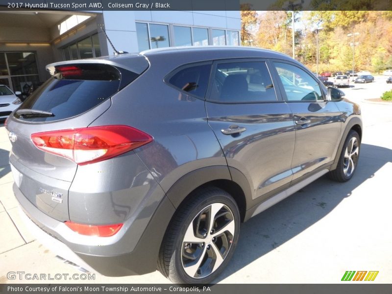 Coliseum Gray / Black 2017 Hyundai Tucson Sport AWD