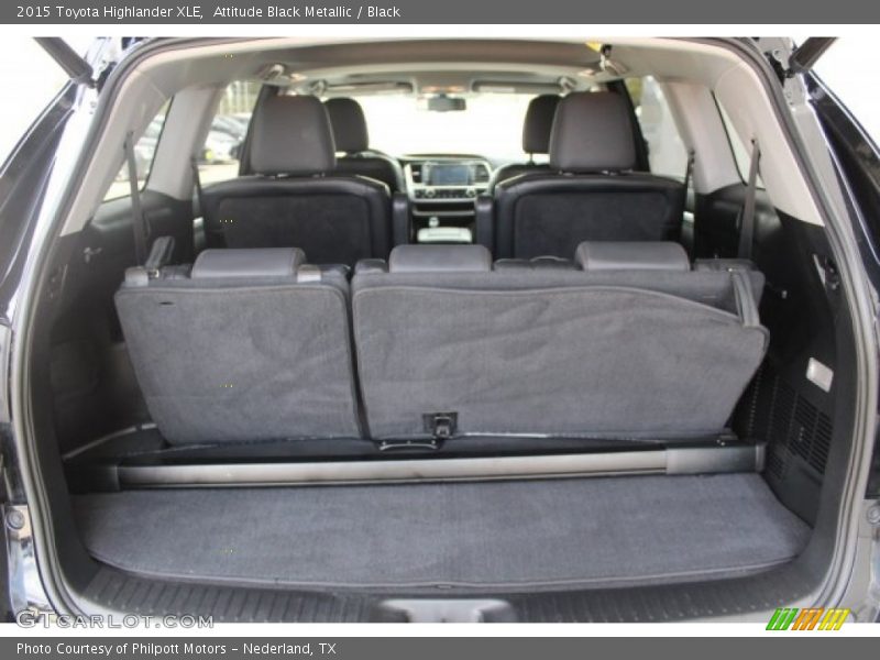 Attitude Black Metallic / Black 2015 Toyota Highlander XLE