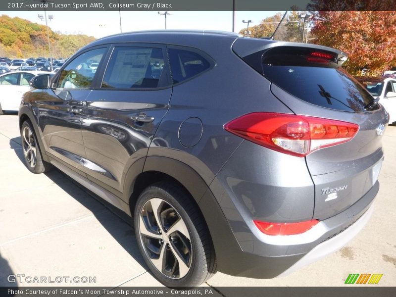 Coliseum Gray / Black 2017 Hyundai Tucson Sport AWD