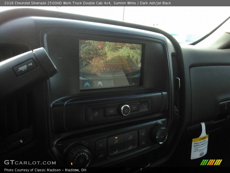Summit White / Dark Ash/Jet Black 2018 Chevrolet Silverado 2500HD Work Truck Double Cab 4x4
