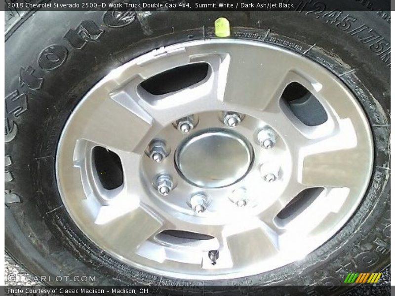 Summit White / Dark Ash/Jet Black 2018 Chevrolet Silverado 2500HD Work Truck Double Cab 4x4