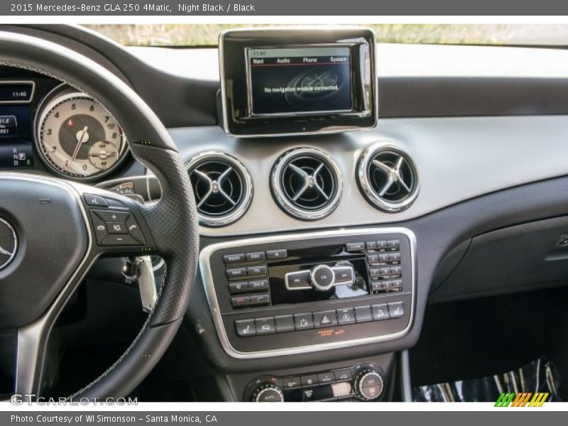 Night Black / Black 2015 Mercedes-Benz GLA 250 4Matic