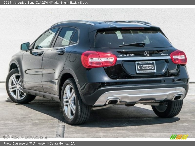 Night Black / Black 2015 Mercedes-Benz GLA 250 4Matic