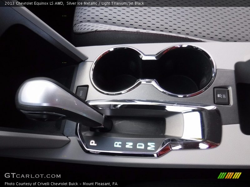 Silver Ice Metallic / Light Titanium/Jet Black 2013 Chevrolet Equinox LS AWD