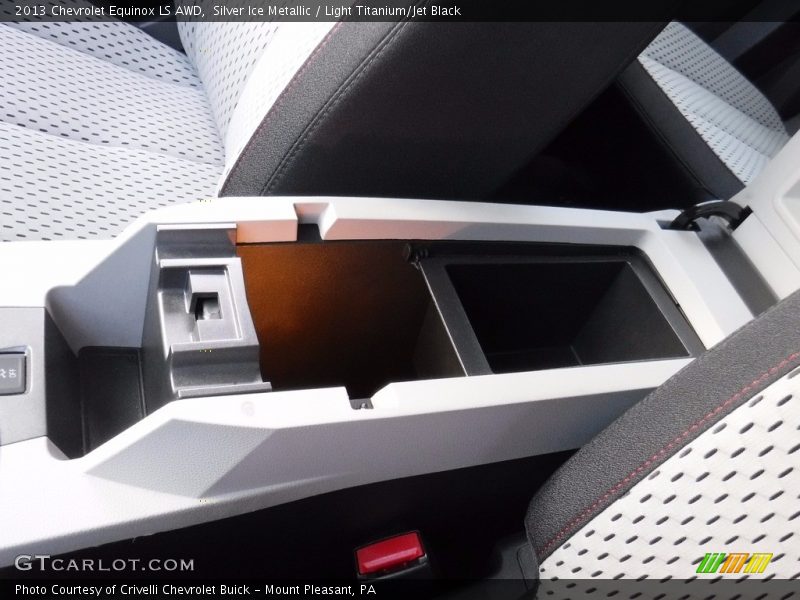 Silver Ice Metallic / Light Titanium/Jet Black 2013 Chevrolet Equinox LS AWD