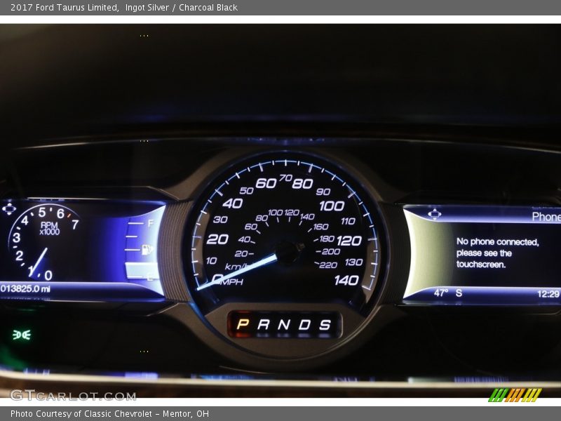  2017 Taurus Limited Limited Gauges