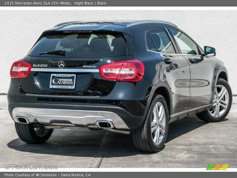 Night Black / Black 2015 Mercedes-Benz GLA 250 4Matic