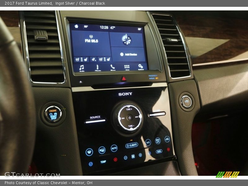 Controls of 2017 Taurus Limited