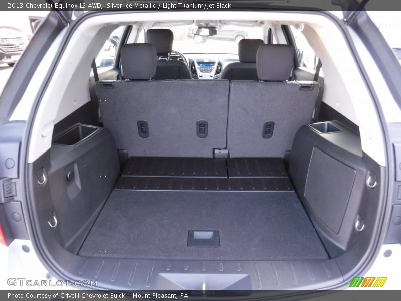 Silver Ice Metallic / Light Titanium/Jet Black 2013 Chevrolet Equinox LS AWD