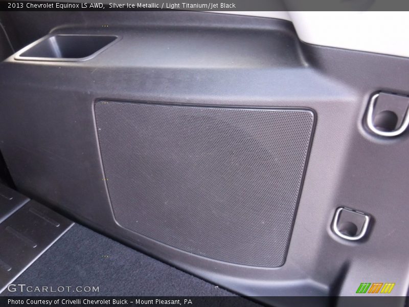 Silver Ice Metallic / Light Titanium/Jet Black 2013 Chevrolet Equinox LS AWD