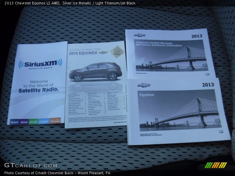 Silver Ice Metallic / Light Titanium/Jet Black 2013 Chevrolet Equinox LS AWD